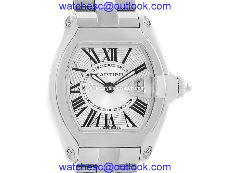 Cartier Roadster W62016V3 Stainless Steel 30mm Womens Watch Cartier