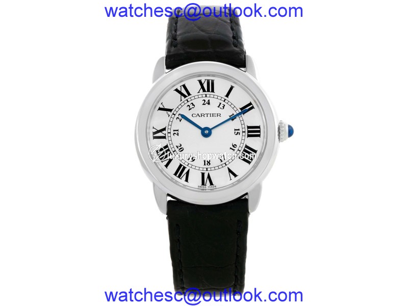 Cartier Ronde Solo W6700155 Stainless Steel Quartz 29mm Womens Watch Cartier