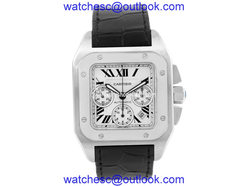 Cartier Santos W20090X8 Stainless Steel 42mm Mens Watch Cartier