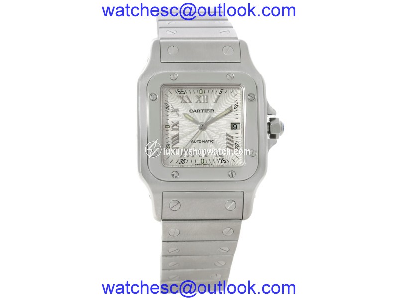 Cartier Santos Galbee W20055D6 Stainless Steel Automatic 29mm Mens Watch Cartier