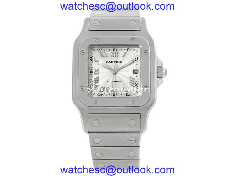 Cartier Santos Galbee W20055D6 Stainless Steel Automatic 29mm Mens Watch Cartier