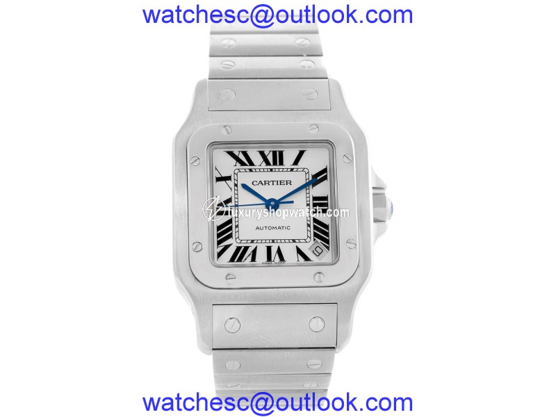 Cartier Santos Galbee XL W20098D6 Stainless Steel 32mm Mens Watch Cartier