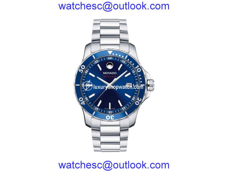 Movado Series 800 12600137 Stainless Steel 40mm Mens Watch Movado