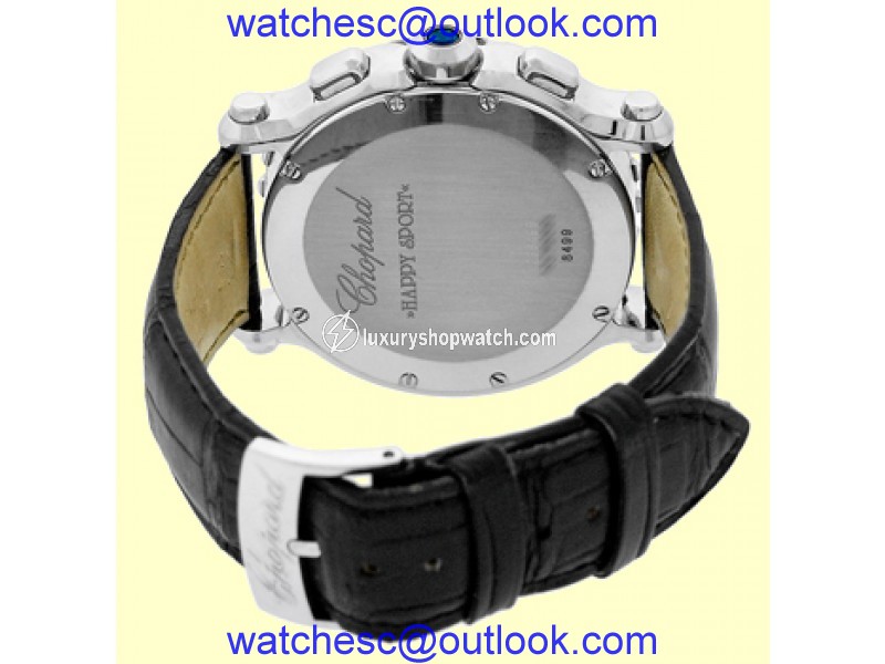 Chopard Happy Sport Stainless Steel Quartz Chronograph Mens Watch Chopard