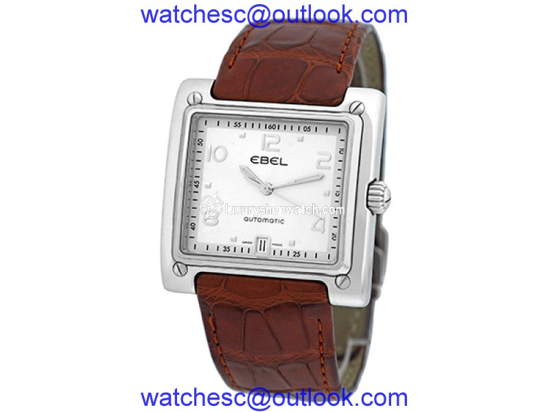 Ebel La Carree 1214003 Stainless Steel Automatic 40mm Mens Watch Ebel