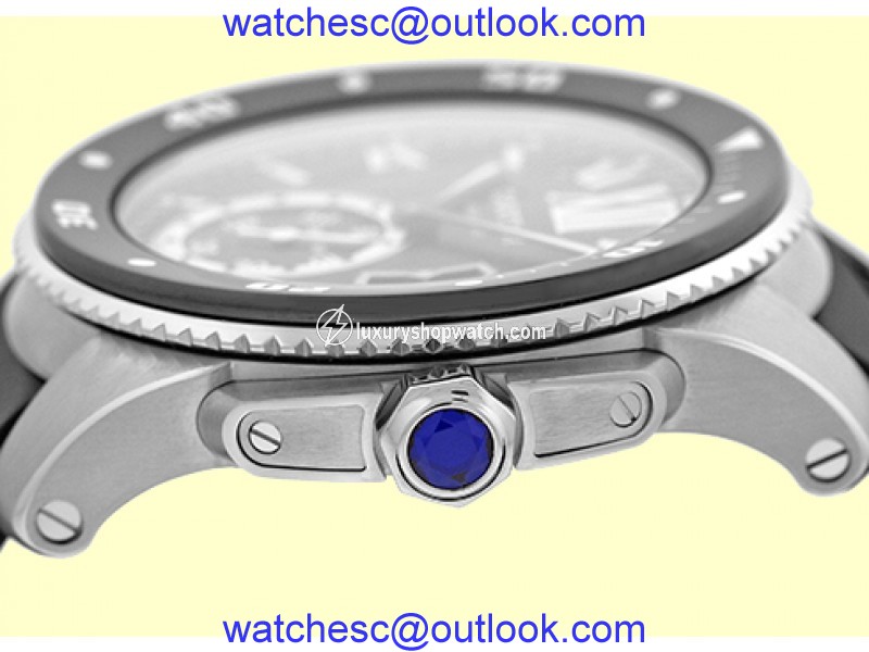 Cartier Calibre De Cartier Diver Stainless Steel Strap Mens Watch Cartier
