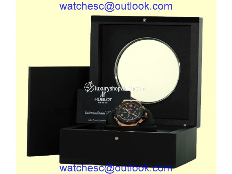 Hublot "Big Bang" Chronograph 18K Rose Gold & Ceramic Mens Watch Hublot