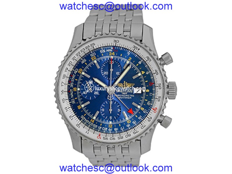 Breitling Navitimer World A24322 Stainless Steel Automatic 46mm Mens Watch Breitling