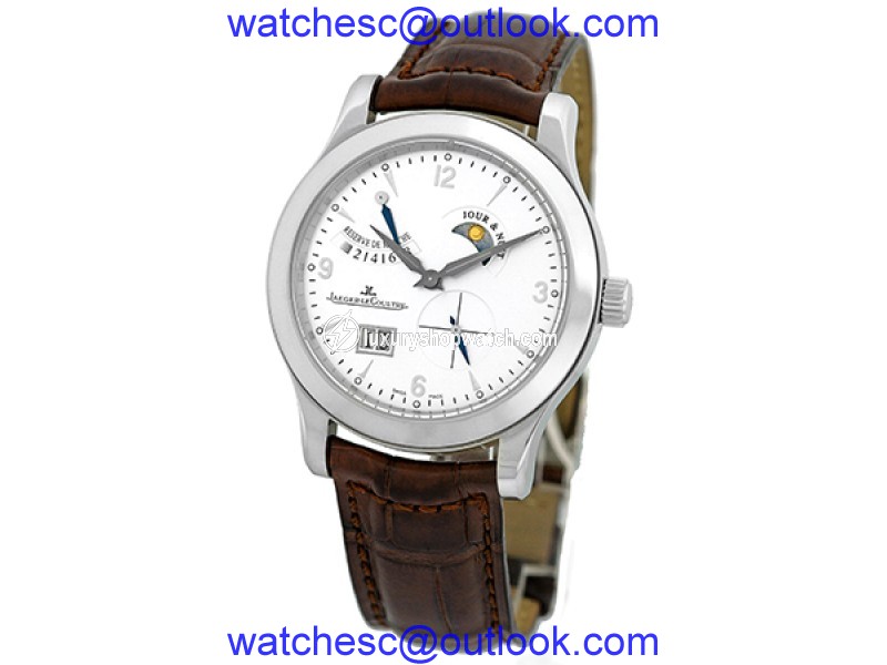 Jaeger LeCoultre Master Control Eight Days Q1608420 Stainless Steel 41mm Mens Watch Jaeger LeCoultre