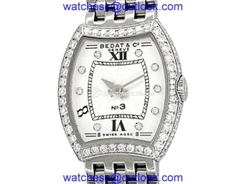 Bedat & Co. 304.051.109 Stainless Steel with Diamond 25mm Womens Watch Bedat & Co.
