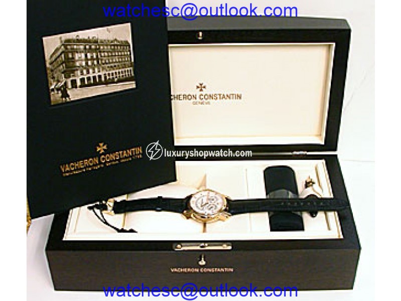 Vacheron & Constantin Malte 31 Day Retrograde Perpetual Calendar 18K Rose Gold Mens Watch Vacheron & Constantin