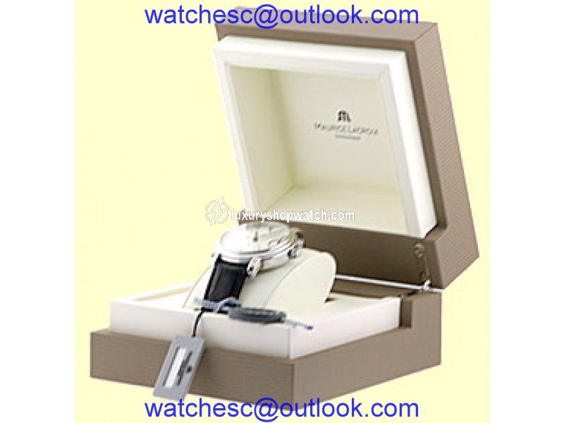 Maurice Lacroix Masterpiece Double Retrograde Stainless Steel Mens Watch Maurice Lacroix