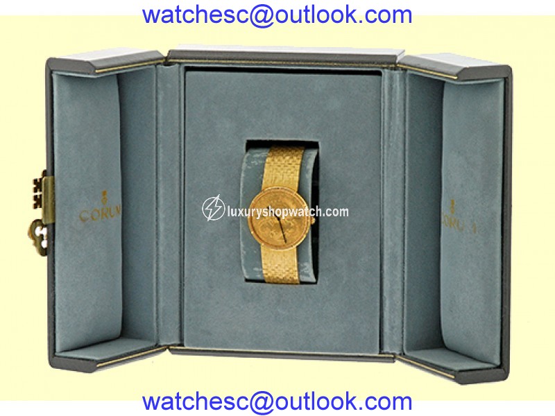 Corum 18K Yellow Gold "1894" U.S. $20 Coin Watch Corum
