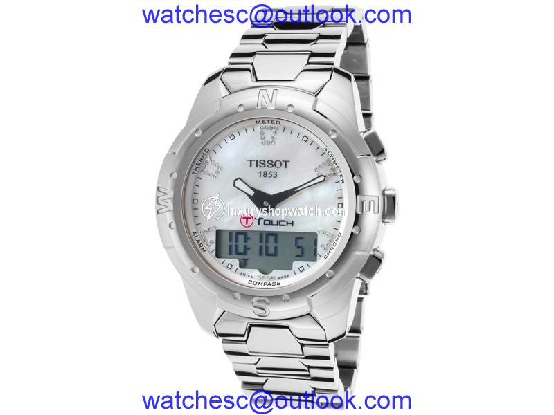 Tissot T-Touch II Titanium Quartz 43mm Mens Watch Tissot