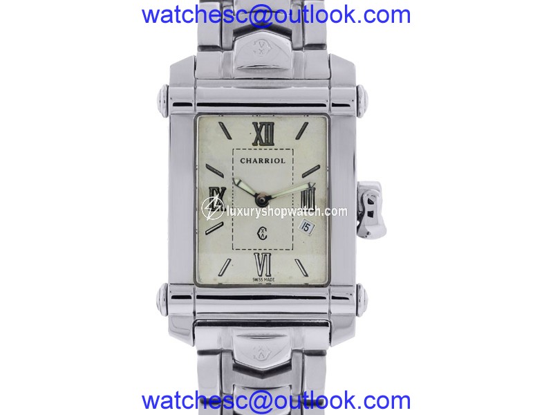 Philippe Charriol Columbus CCSTRH8 Stainless Steel 25mm Unisex Watch |