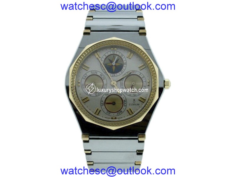 Corum Admirals Cup Stainless Steel 34mm Mens Watch Corum