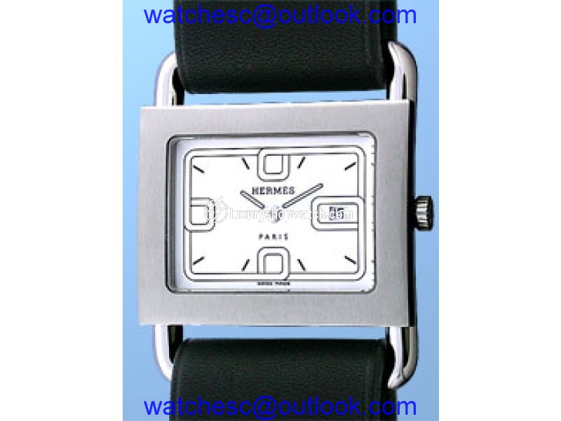 Hermes "Barenia" Stainless Steel Strapwatch Hermes
