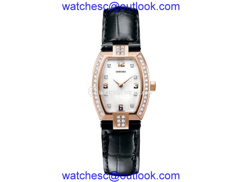 Concord La Scala 18K Rose Gold Womens Watch Concord