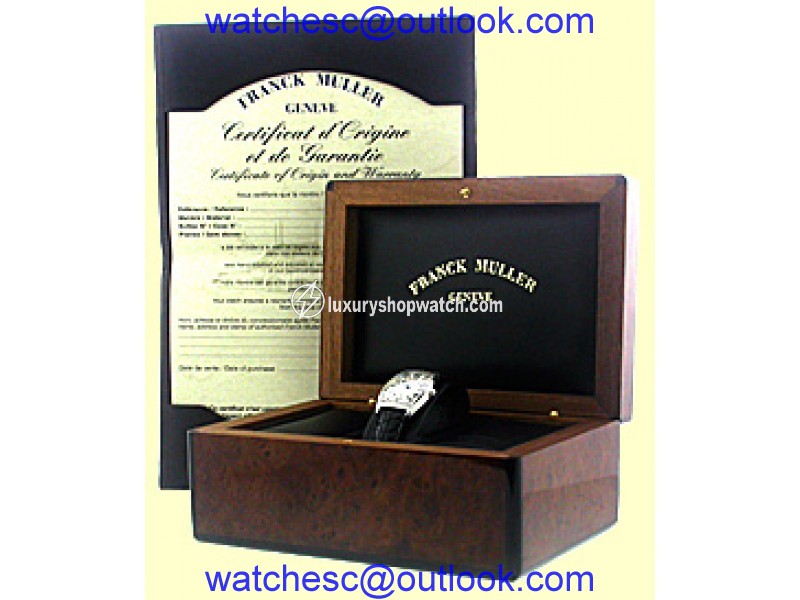 Franck Muller "Cintree Curvex" Stainless Steel Strapwatch Franck Muller