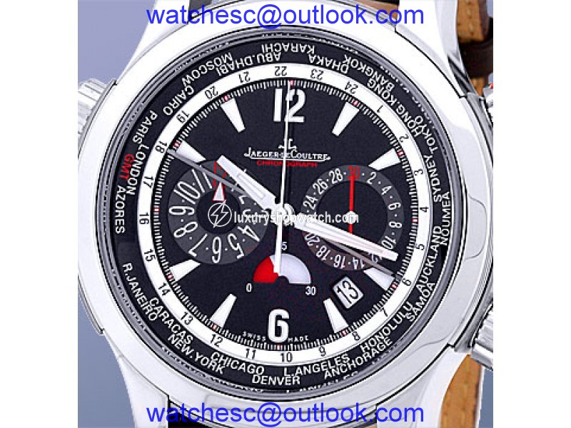 Jaeger LeCoultre Master Compressor "Extreme World" Chronograph Stainless Steel Mens Watch Jaeger LeCoultre