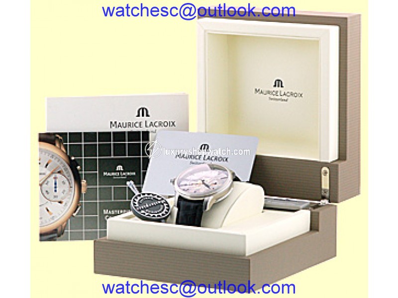 Maurice LaCroix "Masterpiece Skeleton" Stainless Steel Strap Watch Maurice LaCroix