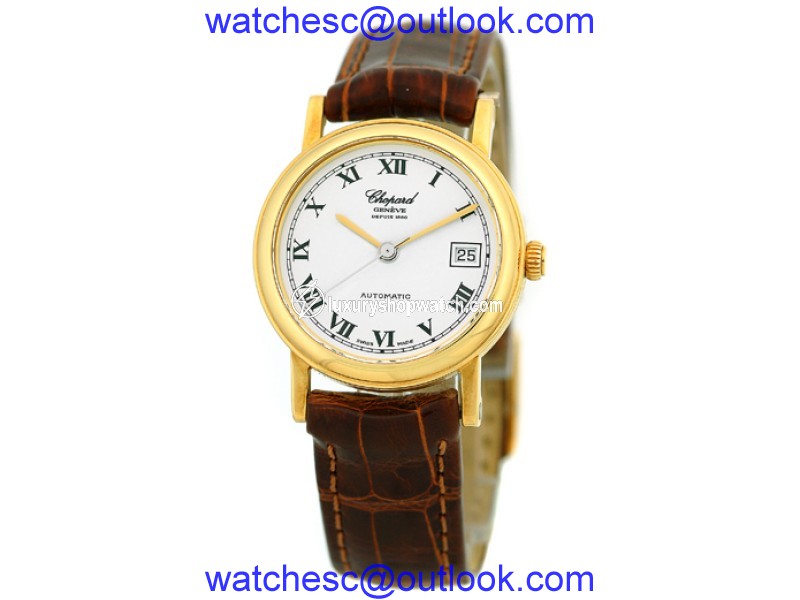 Chopard Classique 34/7300 18K Yellow Gold Automatic 27mm Womens Watch Chopard
