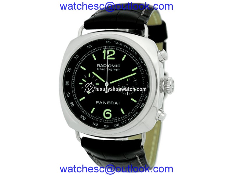 Panerai "Radiomir" PAM00288 Stainless Steel & Leather Automatic 45mm Mens Watch Panerai