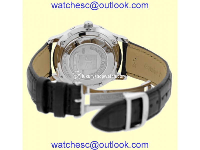 Jaeger LeCoultre "Master Control Calendar" 18K White Gold Mens Strap Watch Jaeger LeCoultre