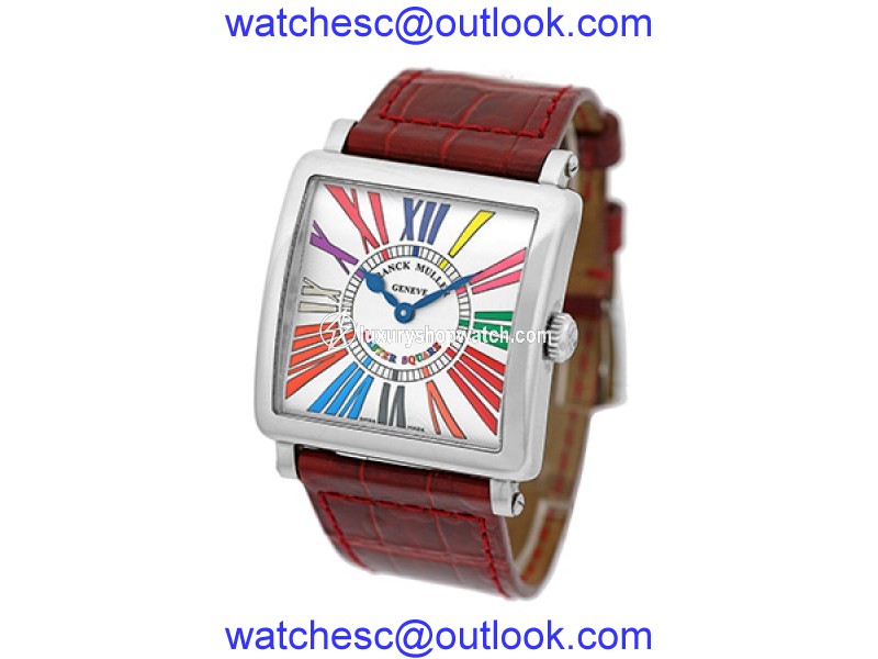 Franck Muller Master Square Color of Dreams Stainless Steel Womens Watch Franck Muller