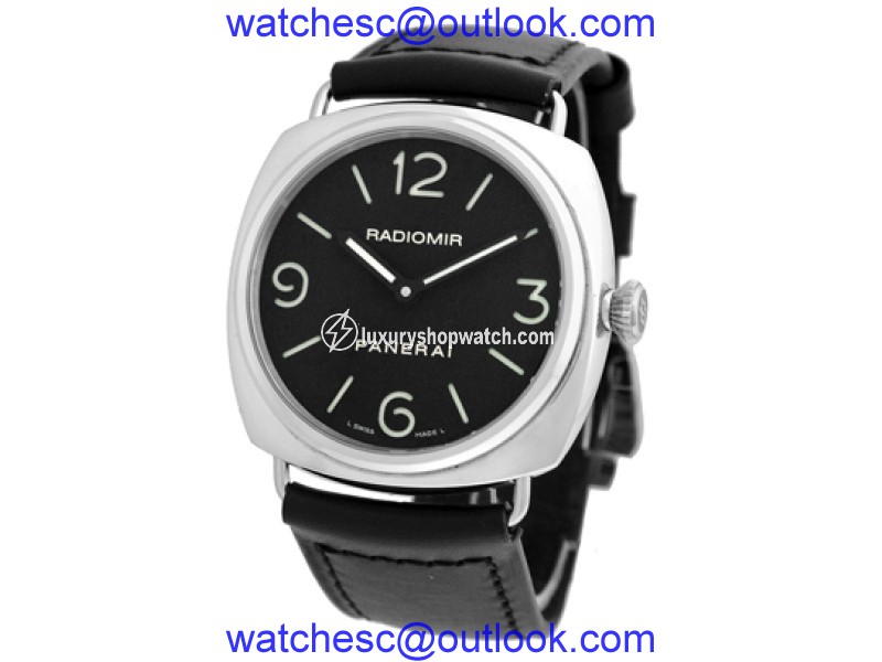 Panerai PAM 210 "Radiomir" Stainless Steel & Leather Manual 45mm Mens Watch Panerai
