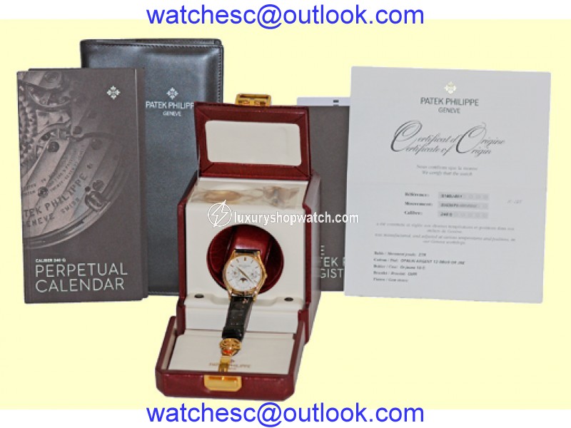 Patek Philippe Perpetual Calendar 5140 J 18K Yellow Gold Mens Strapwatch Patek Philippe