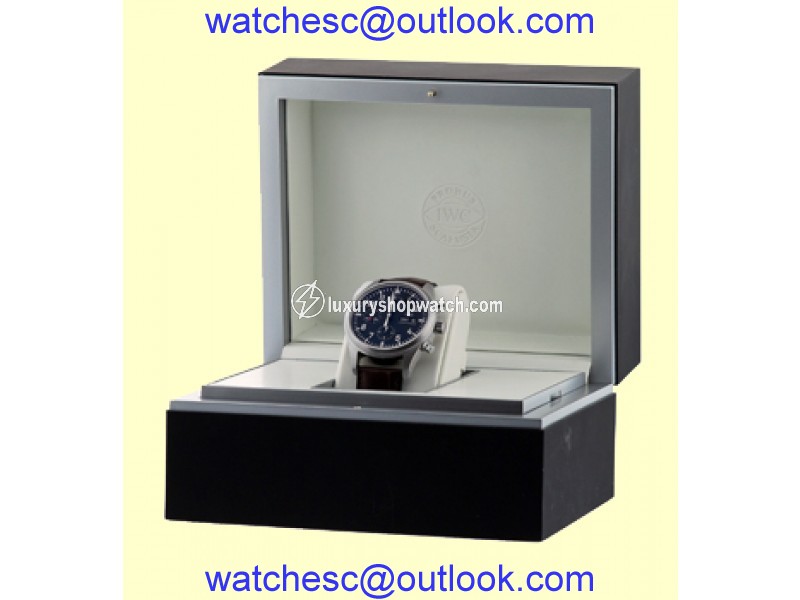 IWC "Classic Pilot's Chronograph Automatic" Stainless Steel Mens Watch