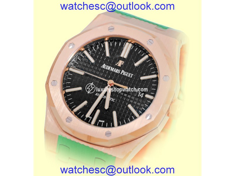 Audemars Piguet "Royal Oak" 18K Rose Gold Automatic Mens Watch Audemars Piguet