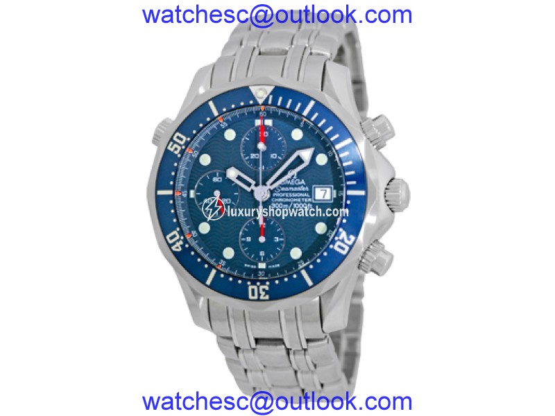 Omega Seamaster Professional Stainless Steel Automatic Chronograph 41.5mm Watch Omega