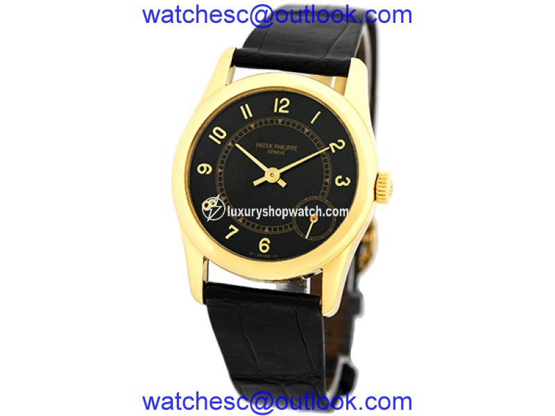 Patek Philippe Calatrava 5000-J 18K Yellow Gold Automatic 35mm Mens Watch Patek Philippe
