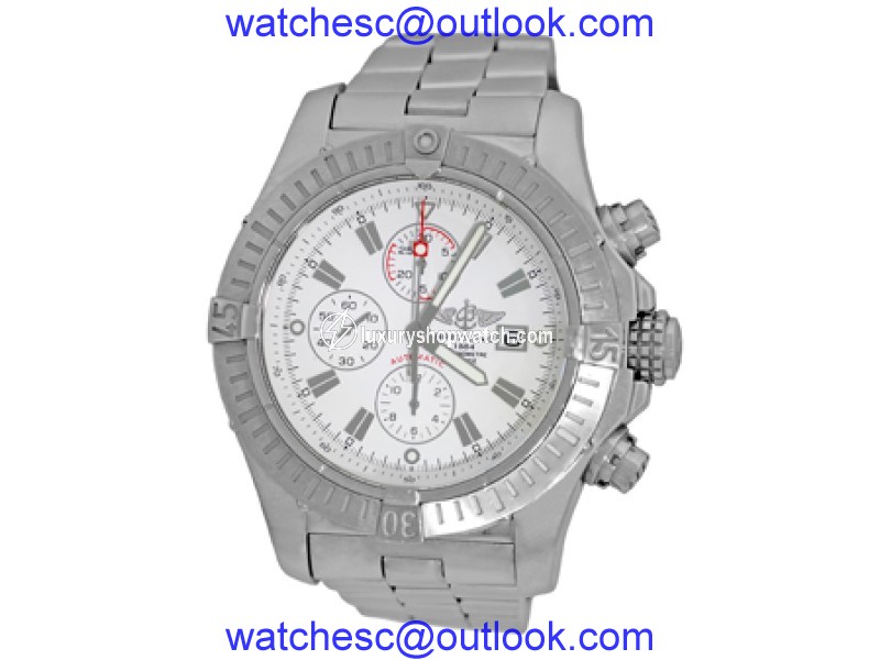 Breitling "Super Avenger II" A13370 Stainless Steel Automatic 48.4mm Mens Watch Breitling