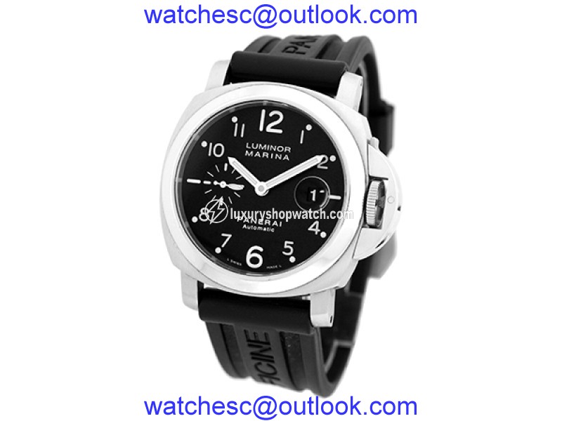 Panerai "Luminor Marina PAM164" Stainless Steel & Rubber 44mm Watch Panerai