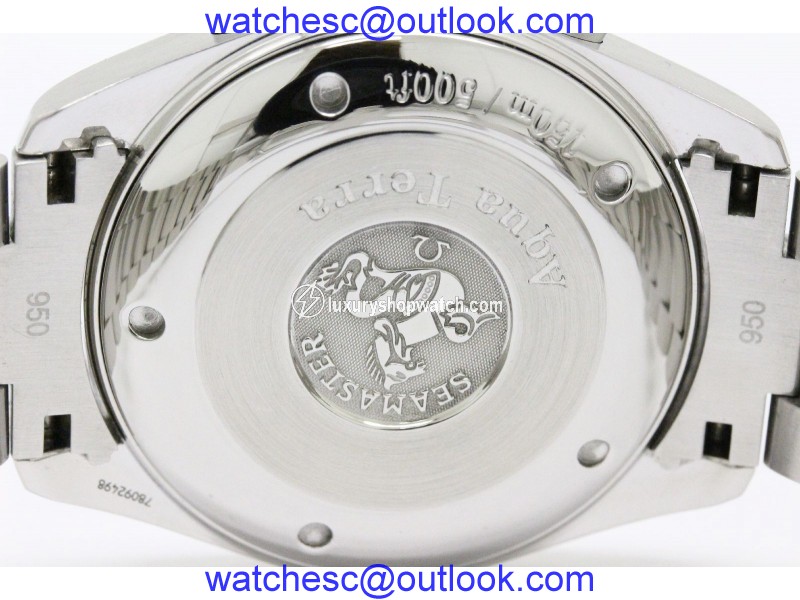 Omega Seamaster Aqua Terra Stainless Steel Chronograph Automatic 42mm Mens Watch Omega