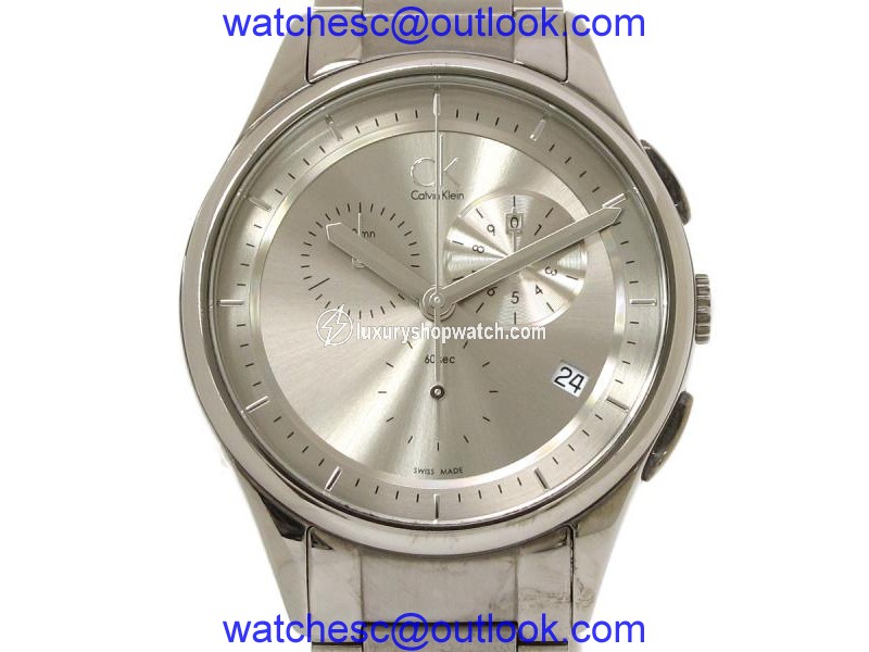 Calvin Klein K2A 279 Stainless Steel Quartz 44mm Mens Watch Calvin Klein