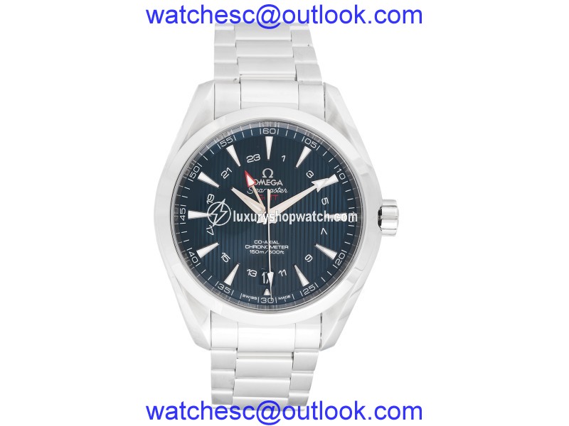 Omega Aqua Terra 231.10.43.22.03.001 Blue Dial Stainless Steel 43 mm Mens Watch Omega