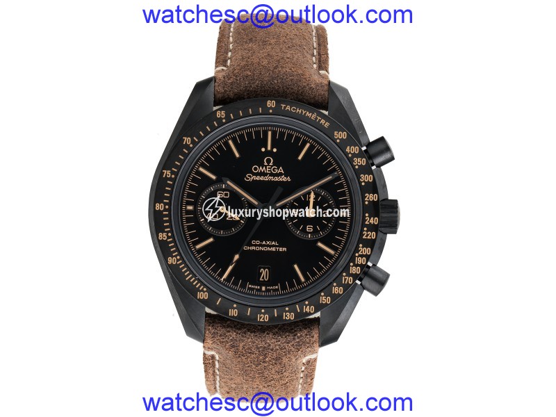 Omega Speedmaster Moonwatch 311.92.44.51.01.006 Co-Axial Black Dial Chronograph Automatic Mens Watch Omega