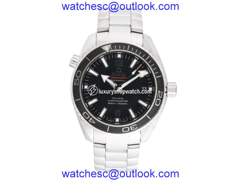 Omega Seamaster Planet Ocean 232.30.42.21.01.001 Black Dial 42mm Mens Watch Omega