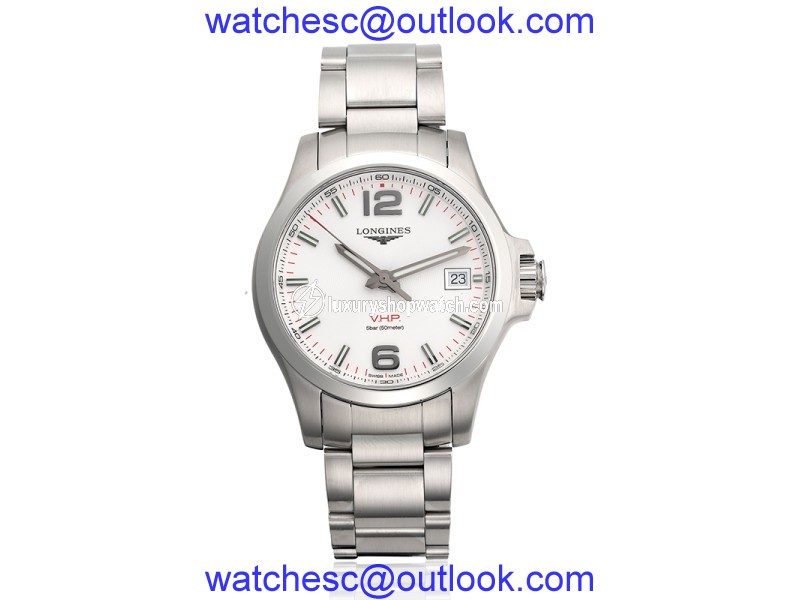 Longines L3.716.4.76.6 Conquest V.H.P 41mm Mens Watch Longines