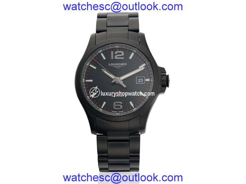 Longines Conquest V.H.P. L3.726.2.56.6 43mm Mens Watch Longines