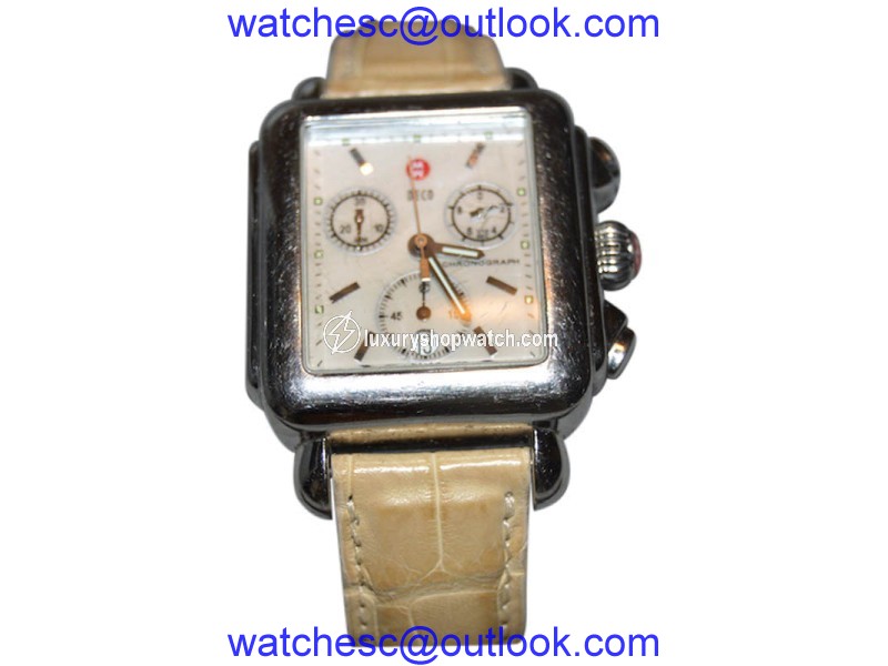 Michel Deco 18mm Stainless Steel Watch Michele