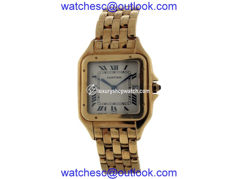 Cartier Panther 18K Yellow Gold Unisex 27mm Watch Cartier