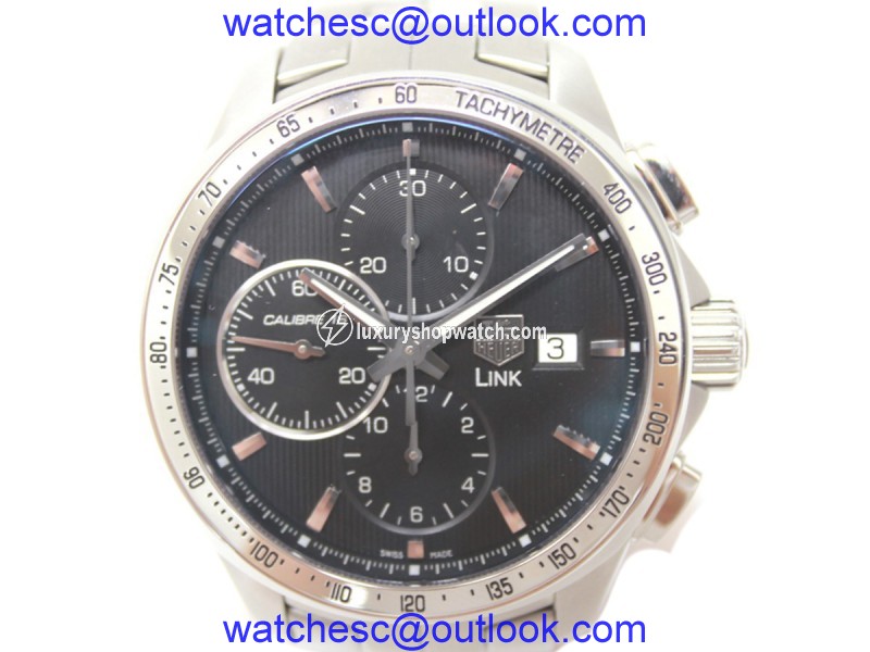 Tag Heuer Link CAT2011 Stainless Steel Automatic 43mm Mens Watch Tag Heuer
