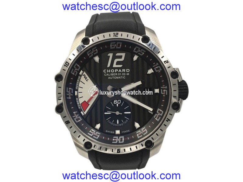 Chopard Classic Racing Superfast Power Control 168537-3001 Stainless Steel Leather 45mm Mens Watch Chopard