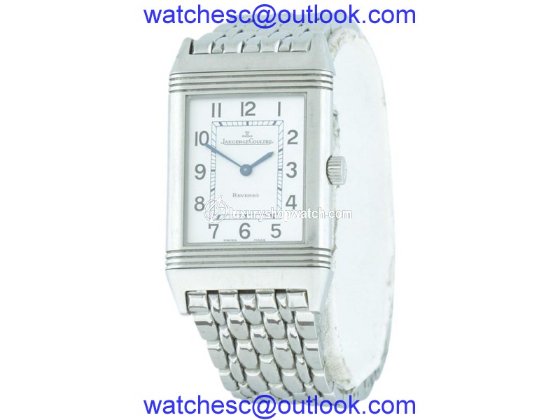 Jaeger LeCoultre Reverso Duetto 252.8.86 Stainless Steel 38.5mm Mens Watch Jaeger LeCoultre