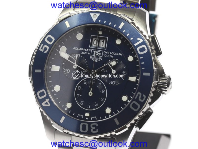 Tag Heuer Aquaracer CAN1011.BA0821 Stainless Steel Quartz 45mm Mens Watch Tag Heuer